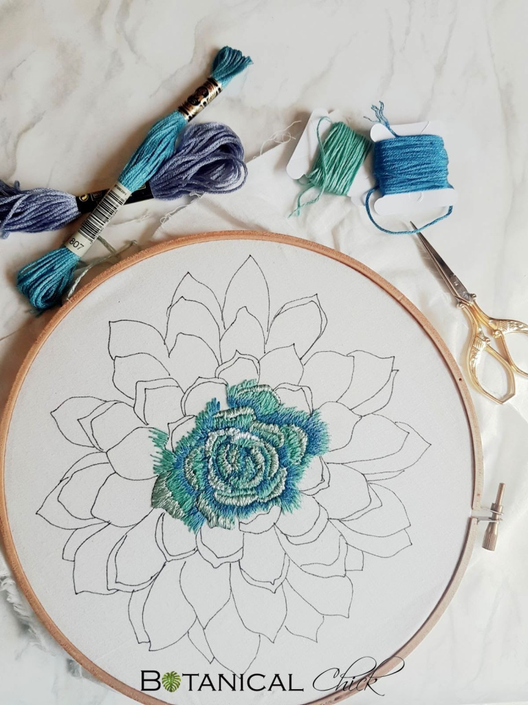 Free Botanical Embroidery Patterns From DMC Botanical Chick